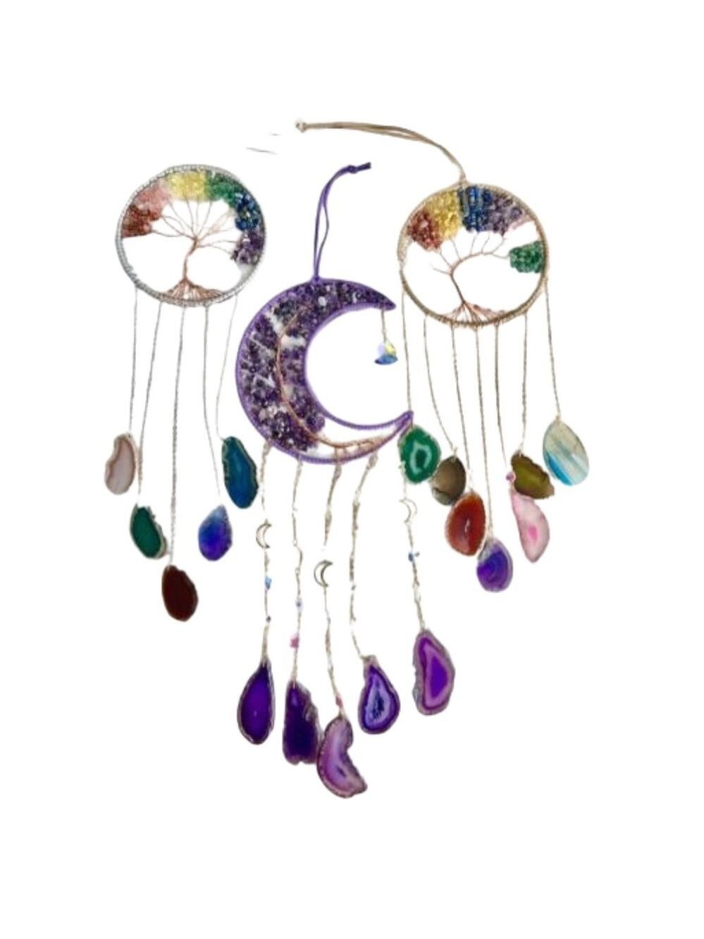 AUCTION Listing - Gemstone Wind Chimes